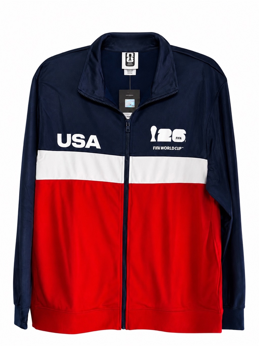 FIFA World Cup 2026 USA Full Zip Track Jacket Men's S M L XL NWT Licensed